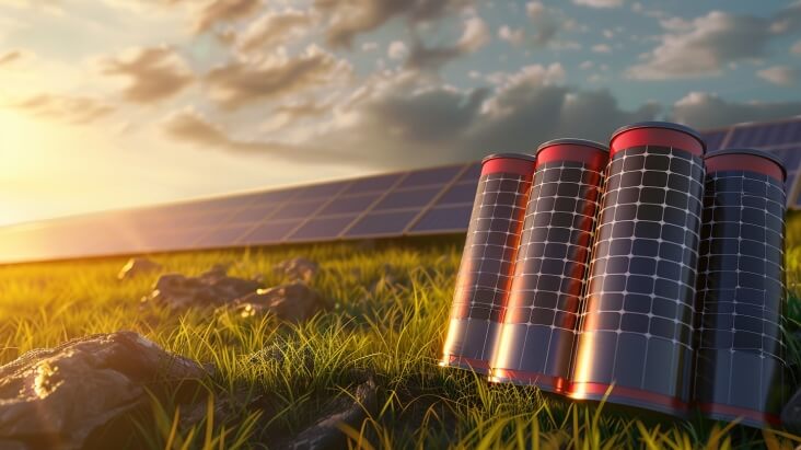 What type of battery is best for solar?