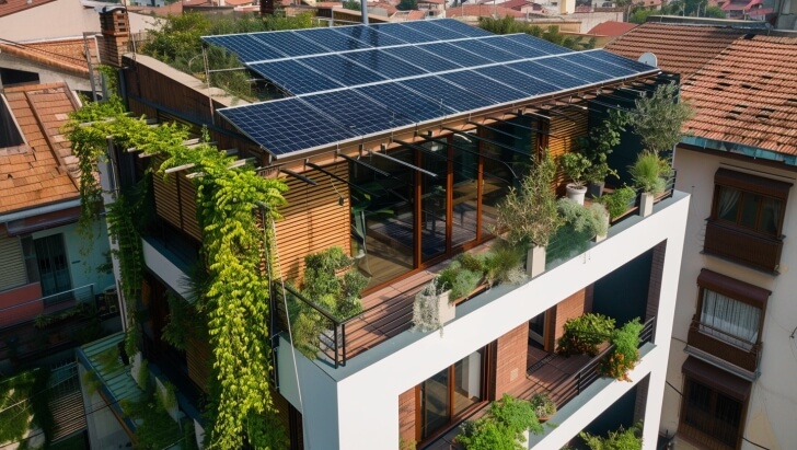 Can solar panels be installed in balcony?