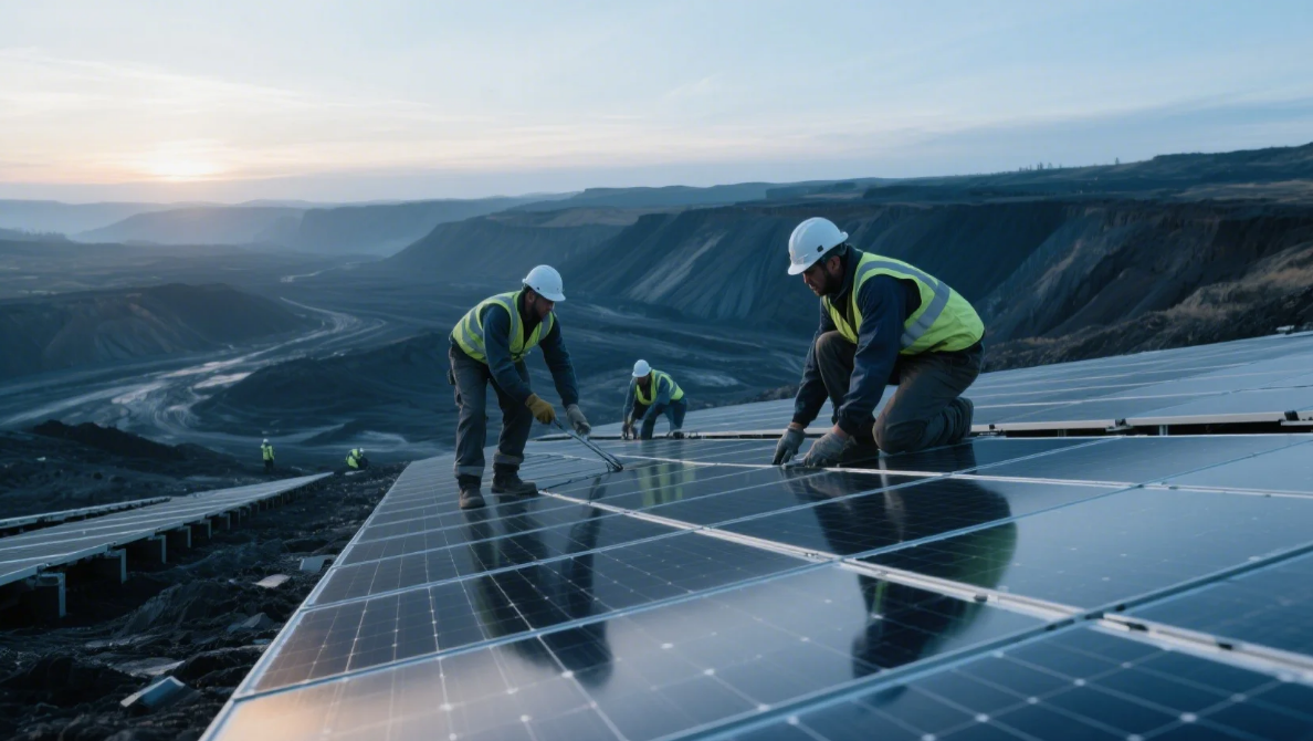 Coal-to-Solar Repurposing