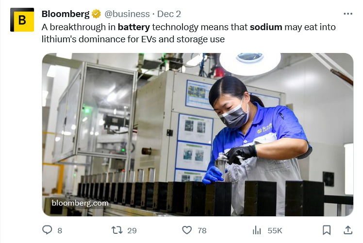 sodium-based battery technology