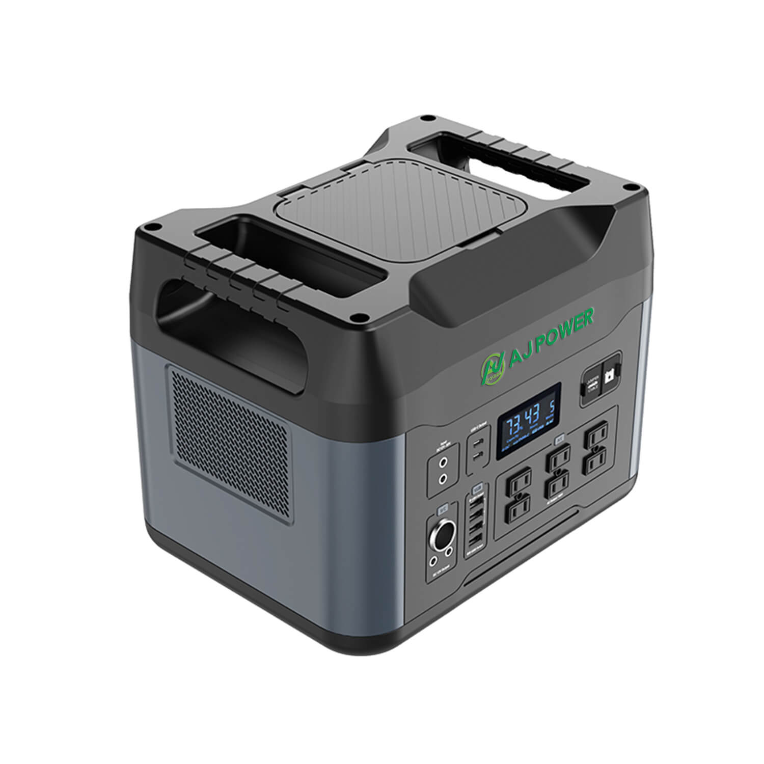 AJPB-61 DC12-30v LiFePO4 Outdoor Portable Power Station 1280Wh/1000W