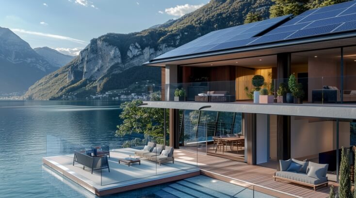 Can solar panels be installed in balcony
