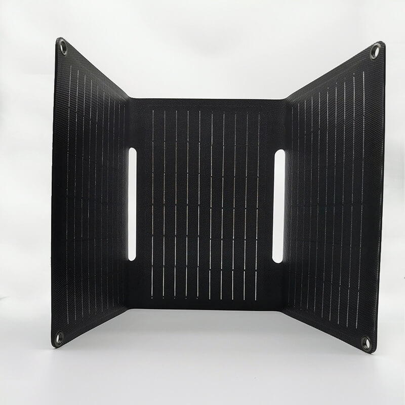 20W 6V Monocrystalline One-Piece Lamination 2-fold folding package Folding Solar Panel