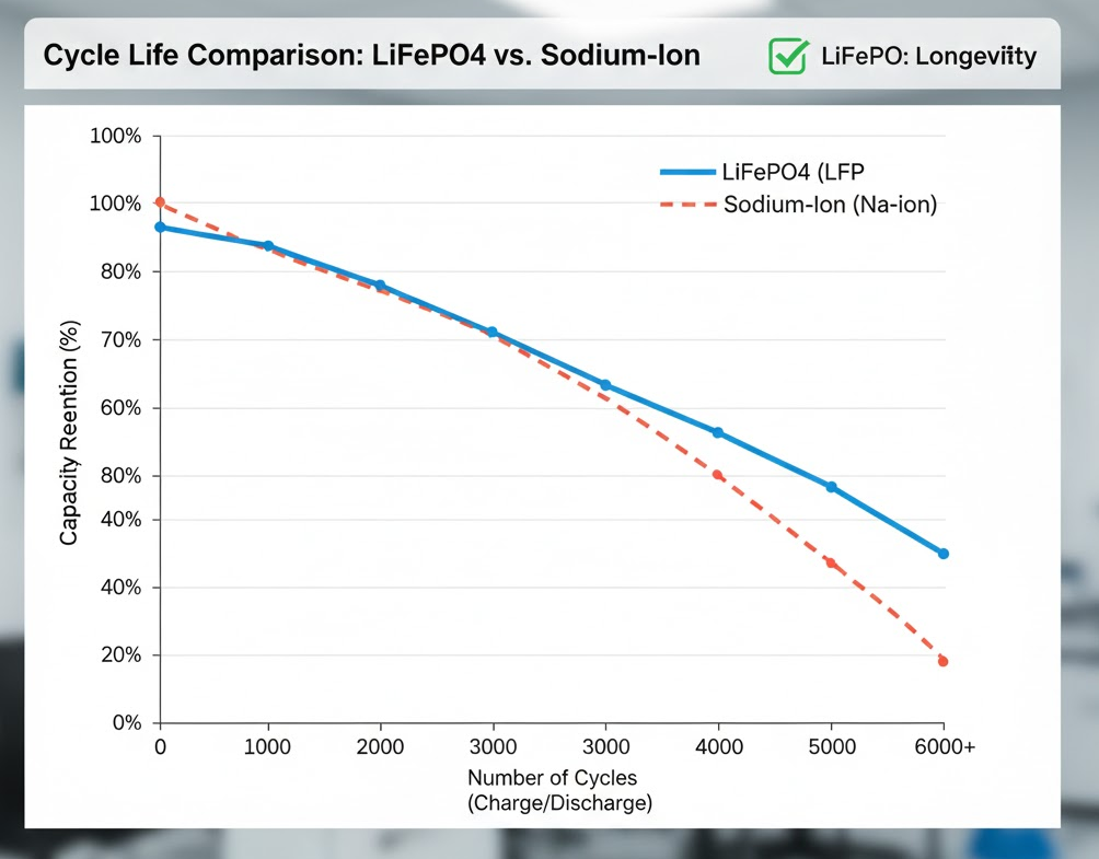 LiFePO4 vs Sodium Ion 