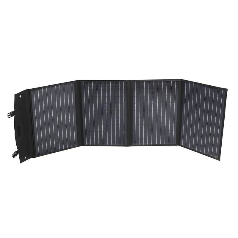 120W 18V Monocrystalline cloth seam 4-fold folding package Solar Panel