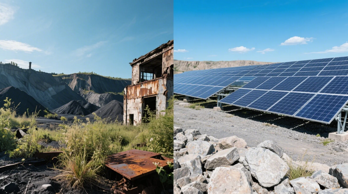 Coal-to-Solar Repurposing