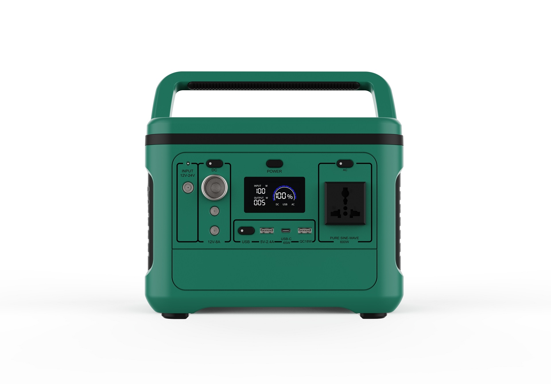 600W Sine Wave Energy Storage Portable mobile power station