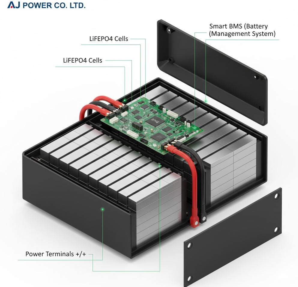 Battery Pack Assembly LiFePo4